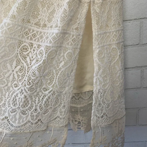 Spell & the Gypsy Collective Dawn Lace Belted Mid wedding Boho Romantic 2XS